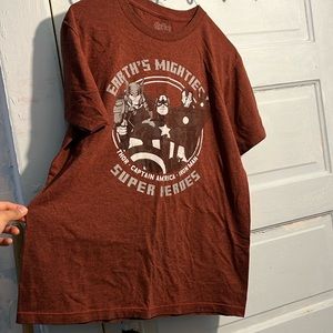 Red avengers t-shirt